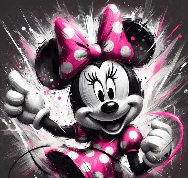 HueForge model: Minnie Mouse Hueforge by LoFi Layers