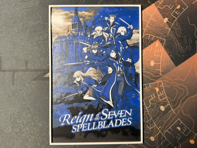 HueForge model: Reign of the Seven Spellblades - HueForge by ZorPrime7