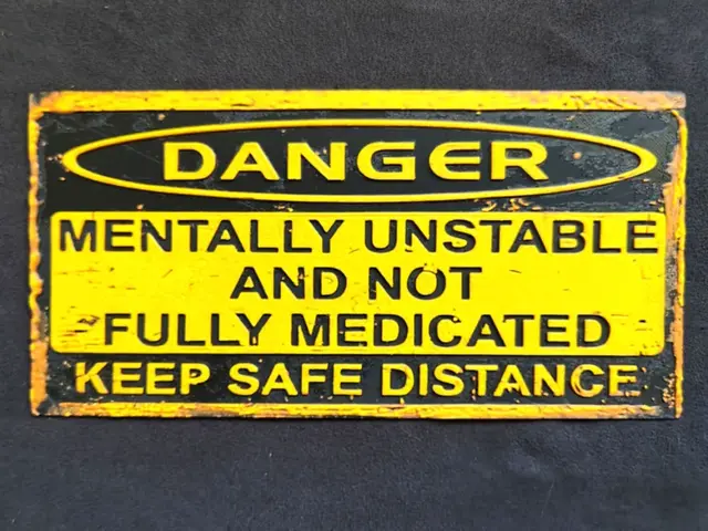 HueForge model: Danger sign :) by fD.667