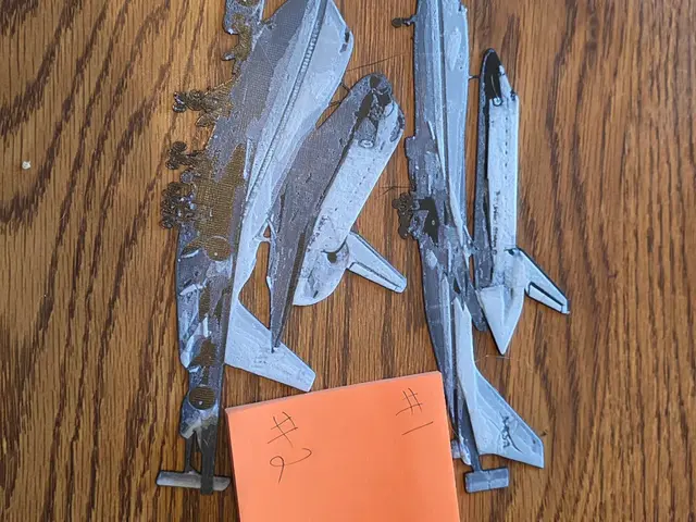 HueForge model: NASA Transport Hueforge Bookmarks set of 2 by AirMechDesigns