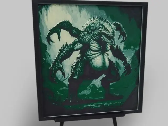 HueForge model: Kaiju Hueforge by 3DNesy