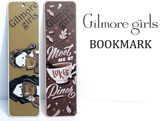 HueForge model: Gilmore Girls series Bookmark by Danz