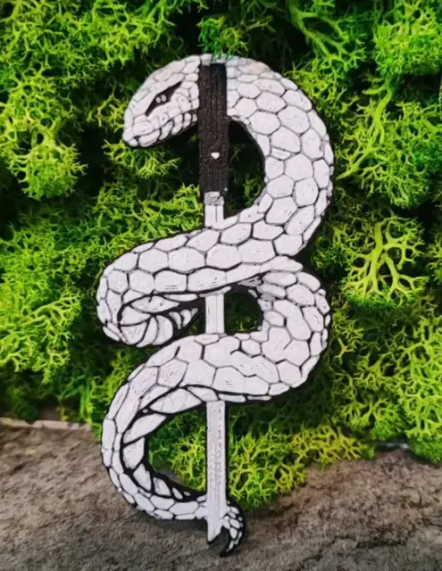 HueForge model: Snake Katana by Garuda3D