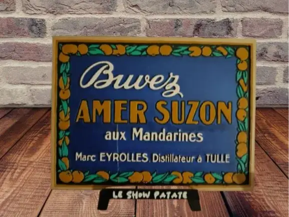 HueForge model: Plaque Vintage Amer Suzon Hueforge by leshowpatate