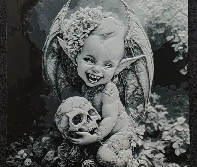 HueForge model: Baby Vampire HueForge by fD.667