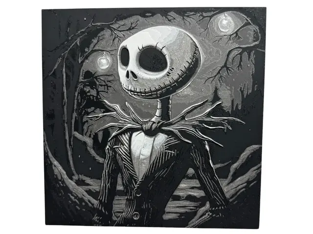 HueForge model: Jack - Nightmare Before Christmas by Canadian Gamer