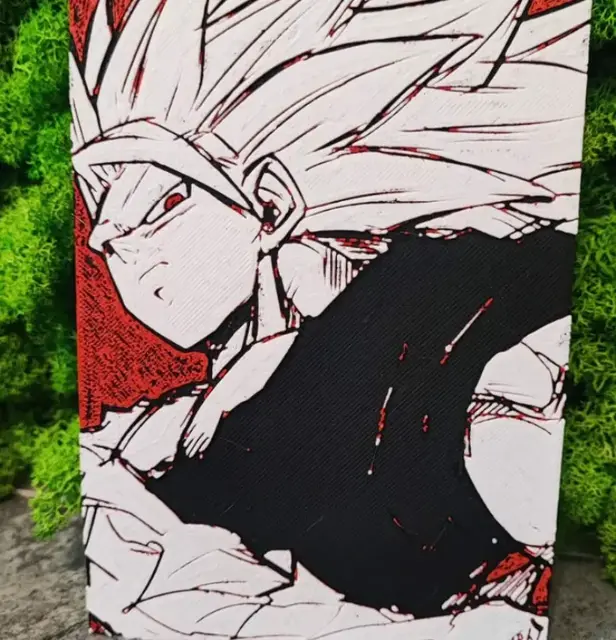 HueForge model: SSJ 3 power by Garuda3D