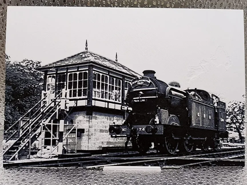GNR N2 0-6-2T – 1744 Steam Locomotive Hueforge by Borishotch Industries HueForge model: GNR N2 0-6-2T – 1744 Steam Locomotive Hueforge by Borishotch Industries