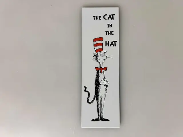 HueForge model: Dr. Seuss The Cat in the Hat - Bookmark by 3djd