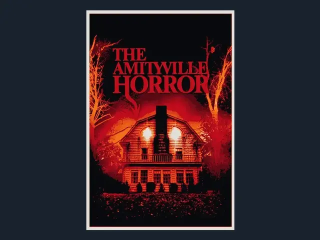 HueForge model: The Amityville Horror (Movie Poster - HueForge) by HugheCraft