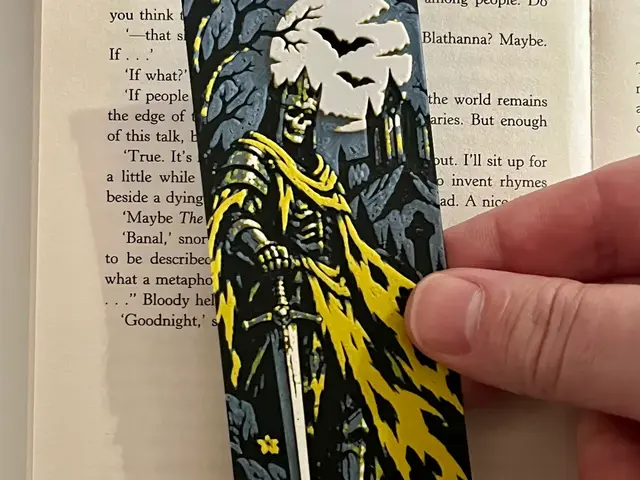 Undead Knight Halloween Bookmark