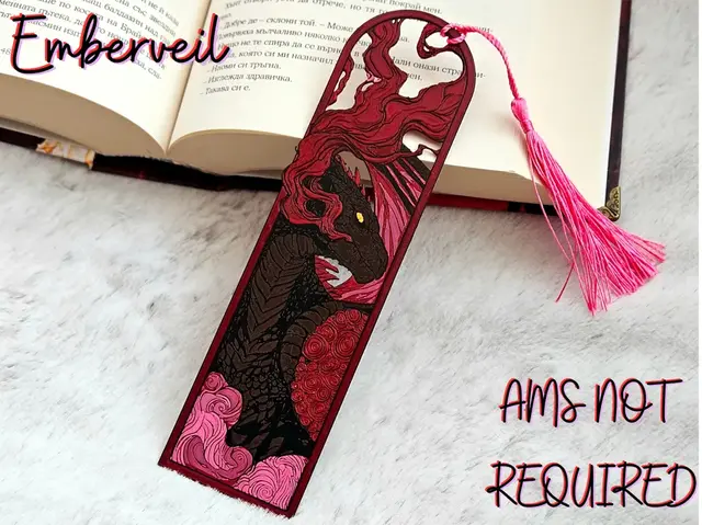 HueForge model: Emberveil [Framed] - Bookmark by C3D