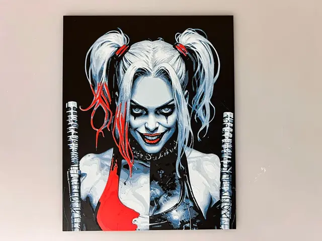 HueForge model: Harley Quinn - Margot Robbie by 3djd