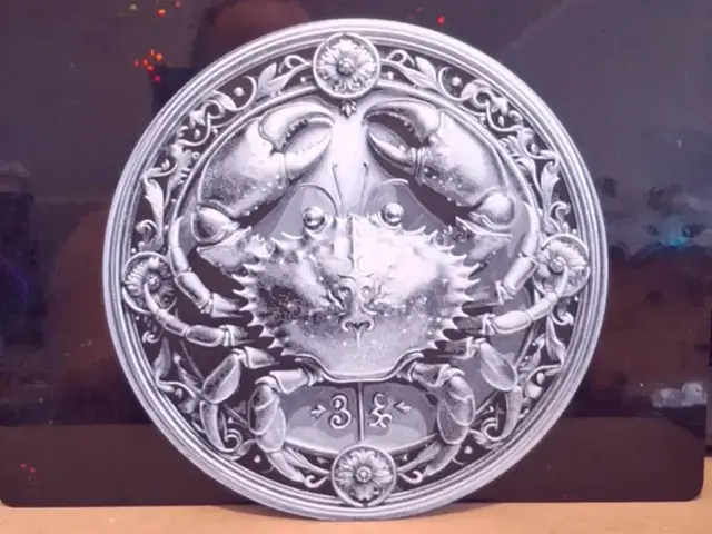 HueForge model: Cancer - Zodiac sign - Hueforge - 2 colours by 3dGlow