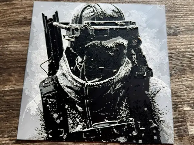 HueForge model: Arc Raiders Cold Snap Raider by novy