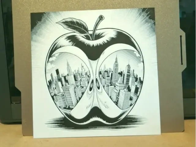 HueForge model: The Big Apple - Hueforge - 2 colours by 3dGlow