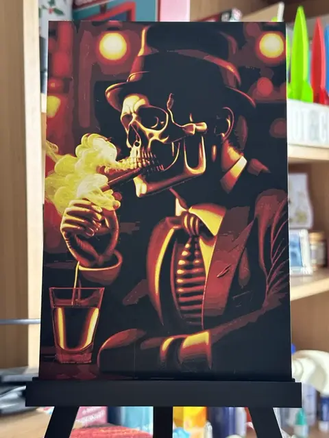 HueForge model: No smoking HueForge by enricoRE