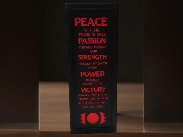 Sith Code 50mm x 150mm Bookmark