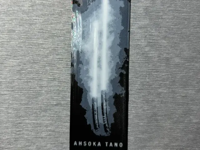 HueForge model: Ahsoka Tano Light Saber Bookmark - Flatforge by Hey Ben