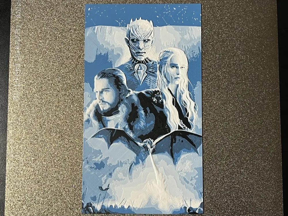 Game of Thrones Hueforge by FantasyZ HueForge model: Game of Thrones Hueforge by FantasyZ