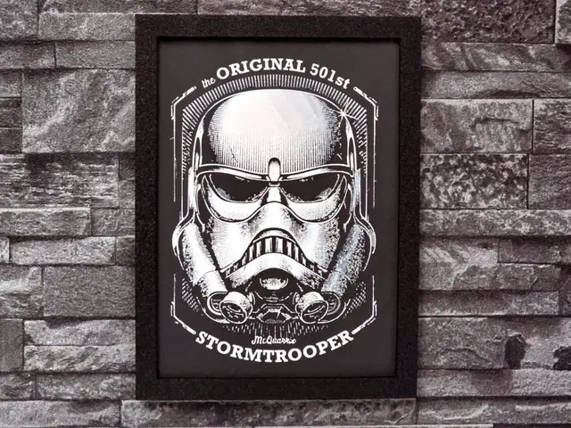 HueForge model: Hueforge Storm Trooper MC Quarrie 2 colors by StefBull85