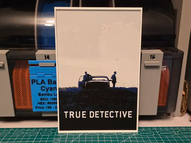 HueForge model: True Detective Series Poster - Hueforge Art by Lumpy3D