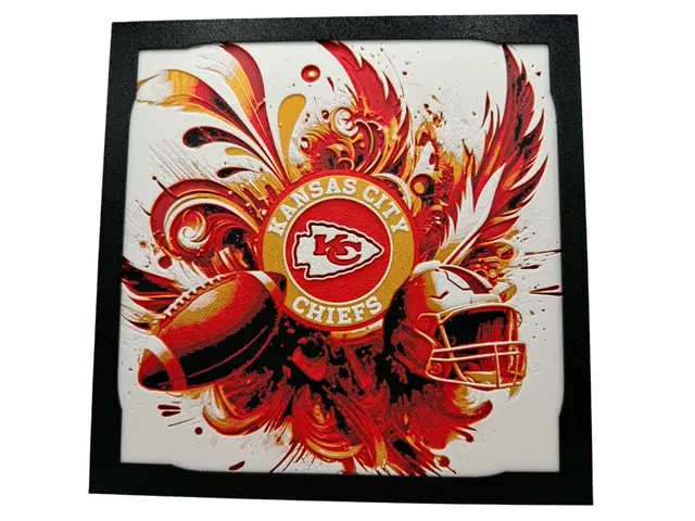 HueForge model: Kansas City Chiefs - NFL Hueforge by Canadian Gamer
