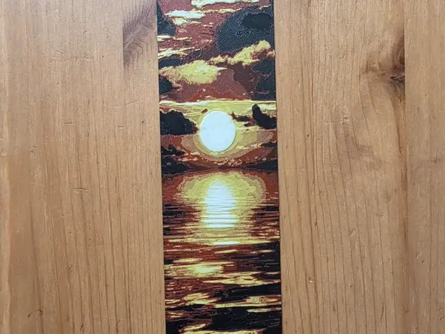 HueForge model: SunSet Bookmark by Morganja