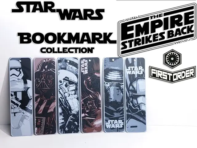 HueForge model: Inspired by Star Wars Empire Bookmark collection by Danz