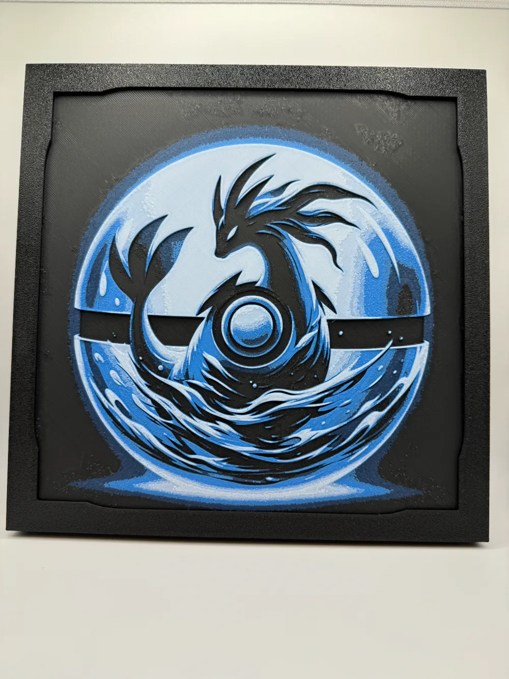 Lugia - Pokeball Hueforge by Canadian Gamer HueForge model: Lugia - Pokeball Hueforge by Canadian Gamer