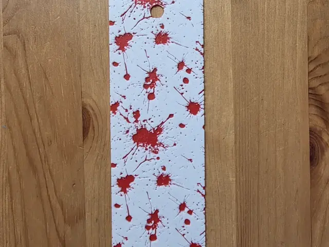 HueForge model: Blood Bookmark by Morganja