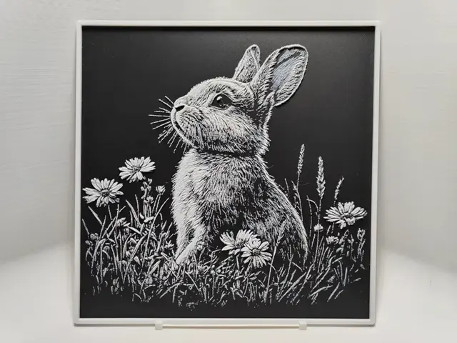 HueForge model: Rabbit - Hueforge by BeaN