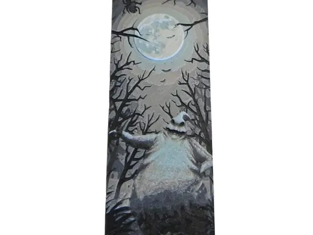 HueForge model: Oogie Nightmare Bookmark, 50mm x 150mm by MythicHue's