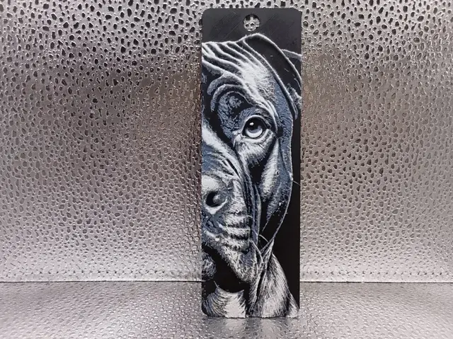 HueForge model: Presa Canario Bookmark  – Hueforge by Borishotch Industries