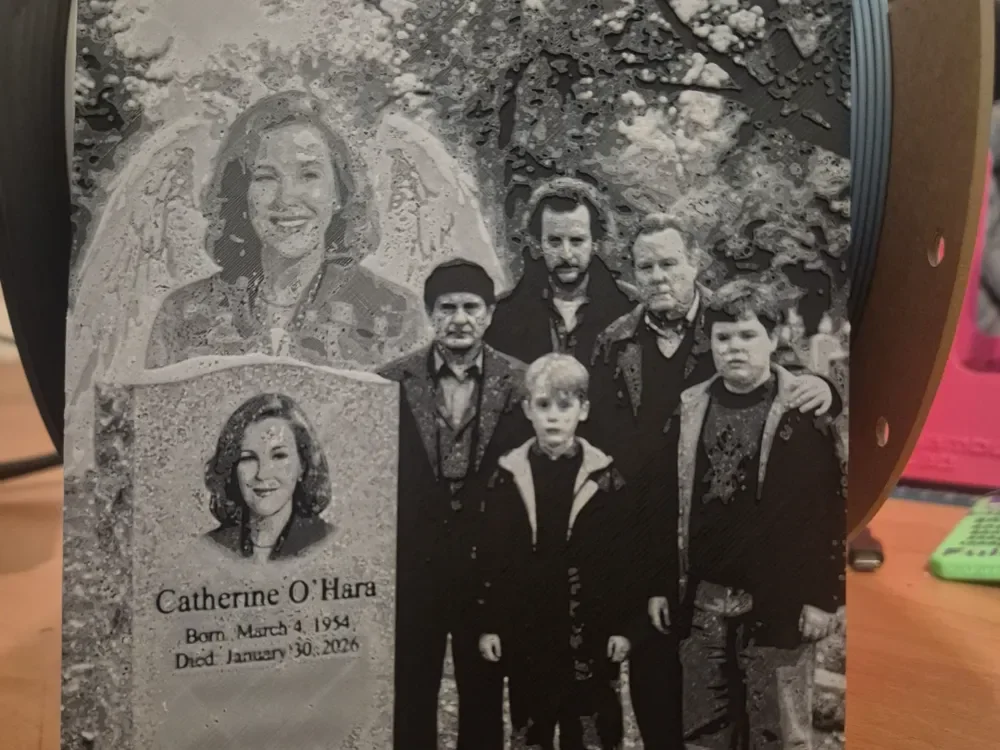 catherine ohara tribute hueforge by Buntsta HueForge model: catherine ohara tribute hueforge by Buntsta