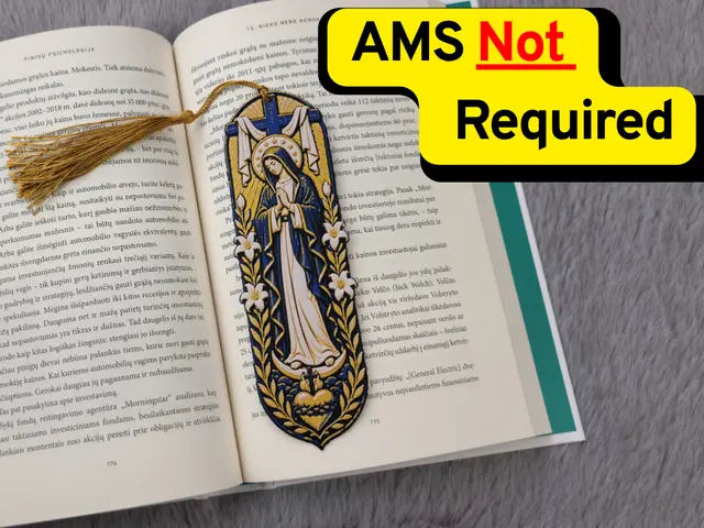 Virgin Mary Prayer HueForge Bookmark