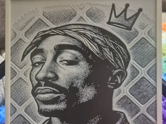 HueForge model: 2 Pac 2.2 by Buntsta