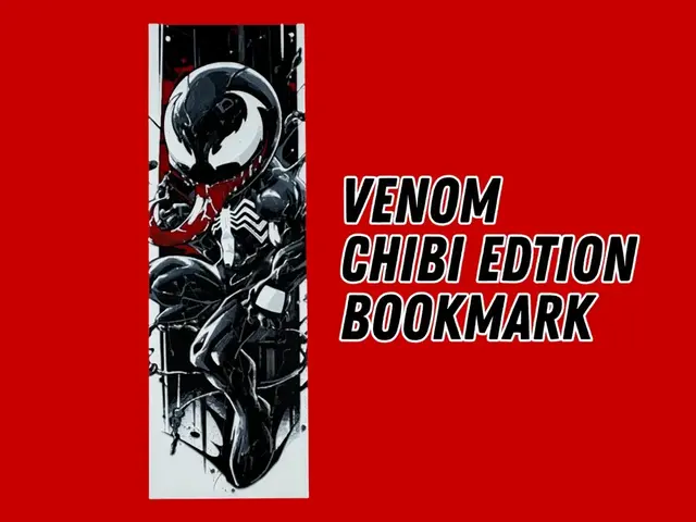 Venom - Chibi Edition - Bookmark