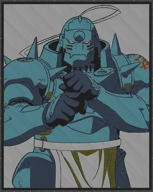 HueForge model: Alphonse by Strata Prints
