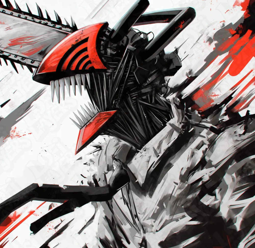 Chainsaw Man Hueforge by LoFi Layers HueForge model: Chainsaw Man Hueforge by LoFi Layers