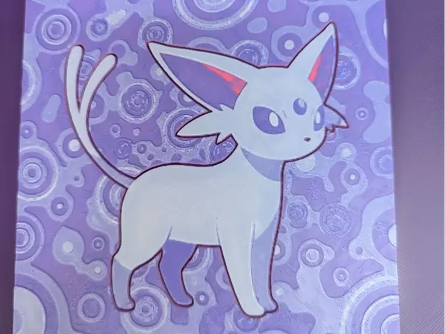 HueForge model: hueforge Espeon v1 Espeon by ZombiePaint3D