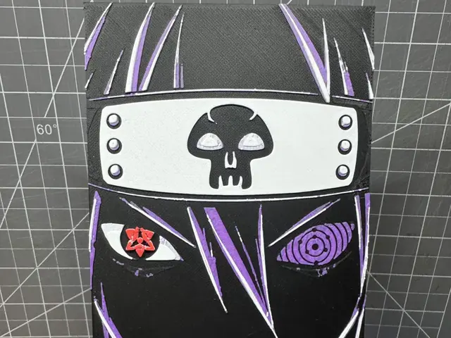 Hueforge of Sasuke Uchiha Outlined Art
