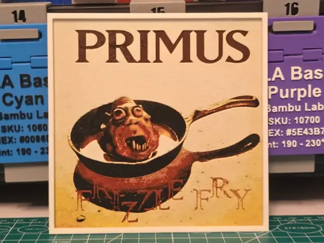 HueForge model: Primus "Frizzle Fry" Album - Hueforge Art by Lumpy3D