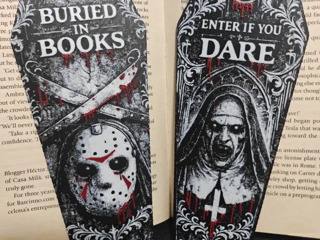 HueForge model: Jason & The Nun Horror Bookmark Collection by TheHueforgeLady