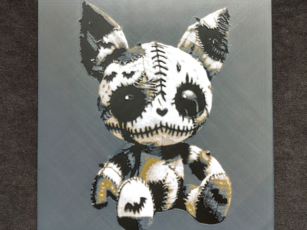 Creepy Doll HueForge by fD.667 HueForge model: Creepy Doll HueForge by fD.667