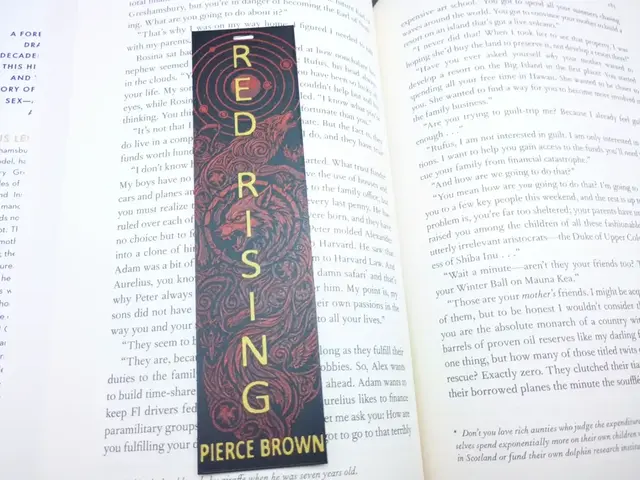 HueForge model: Red Rising Bookmark by 3djd