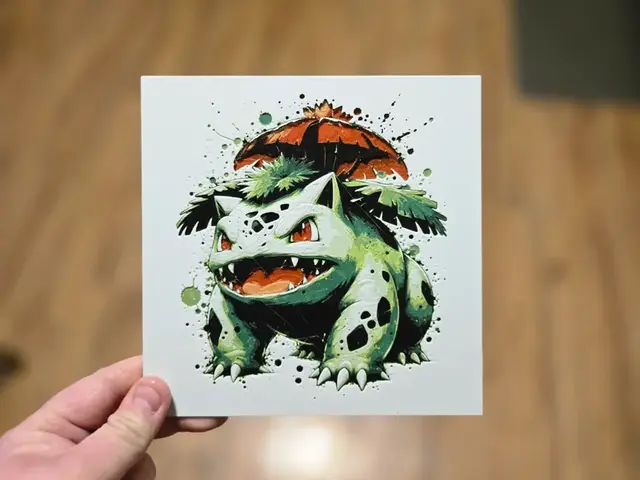 HueForge model: *UPDATED* Graffiti Venusaur Hueforge by 3Ree Printing