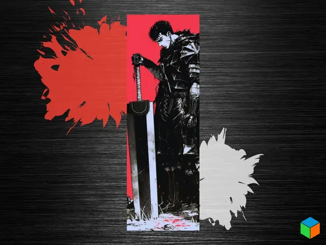 HueForge model: ⚔️ GUTS — HueForge Bookmark Drop! by 3D Prints By Vic