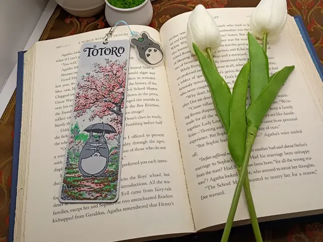 HueForge model: Spring Time in Totoro Forest Bookmark by 3djd