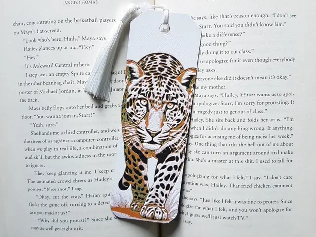 HueForge model: Bookmark, Leopard, Safari by Dame Jo